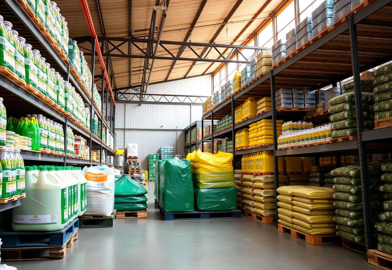 Settore agricolo di coltivazione e vendita dei fitofarmaci